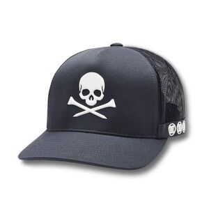G/FORE Black and White Skull Hat